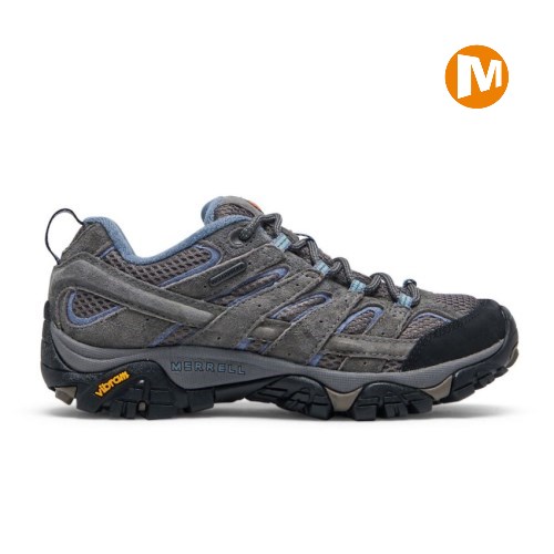 Dámské Trekové Boty Merrell Moab 2 Waterproof Šedé (CZ. DJMEO)